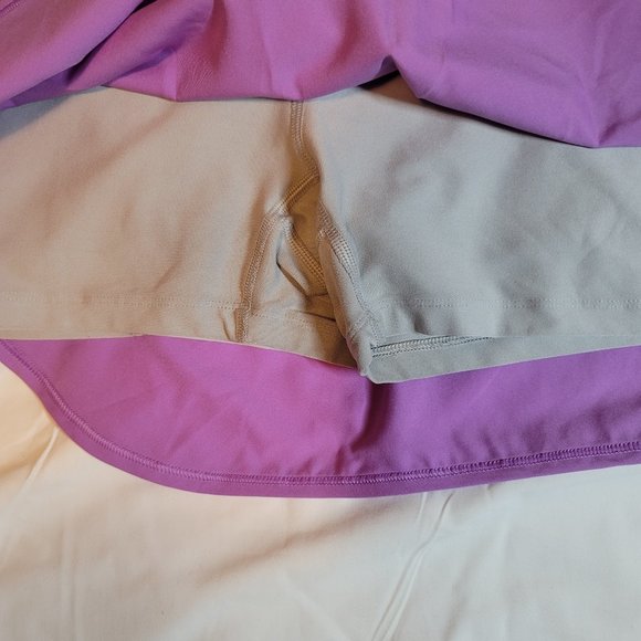 Nike Dry Fit Purple & Grey Running Skort in Size Large - Picture 4 of 8